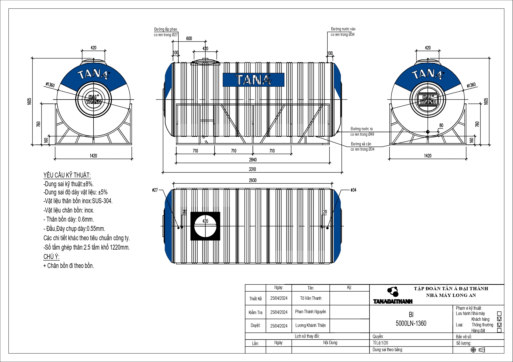 bang ve bon nuoc inox tan a 5000l ngang